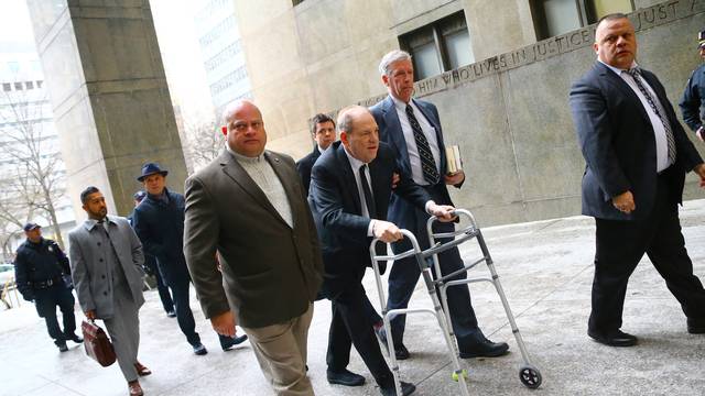 Harvey Weinstein at The Court in New York