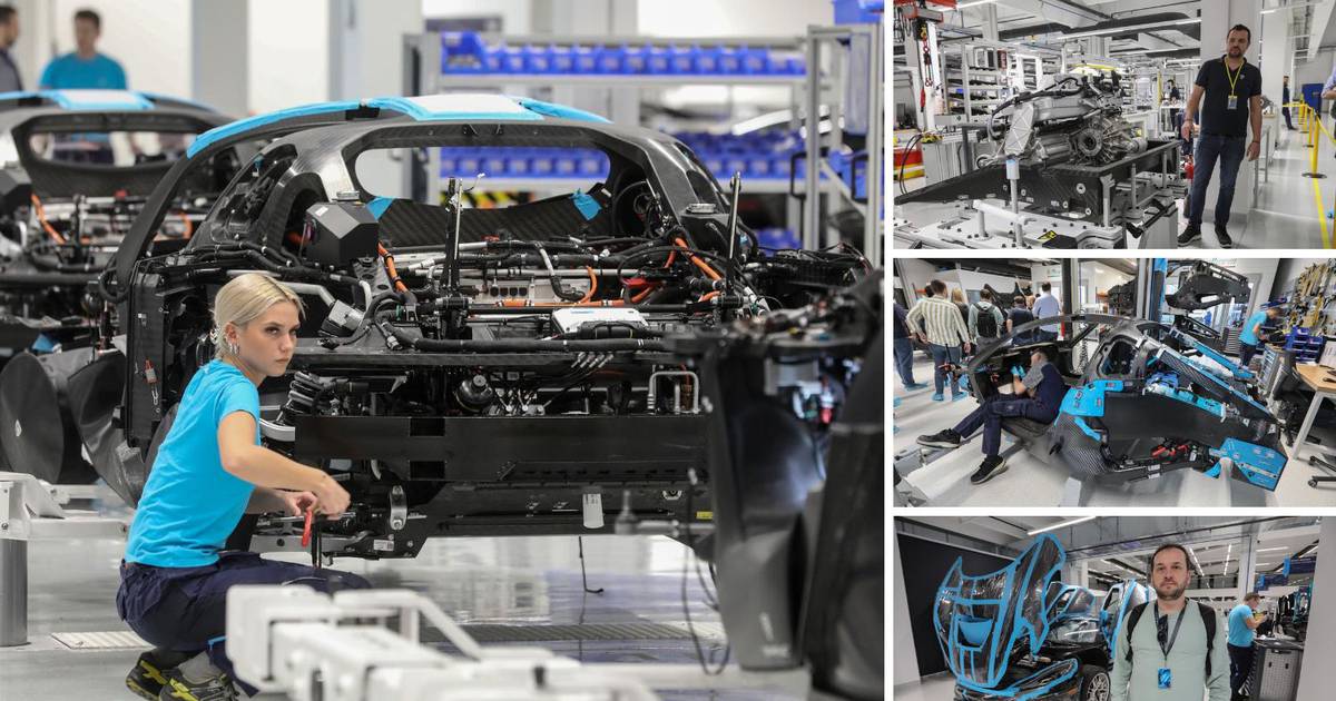 We were at the Rimac Automobili factory: ‘Our Nevera has 25 kilometers of wires and can power 20 homes’