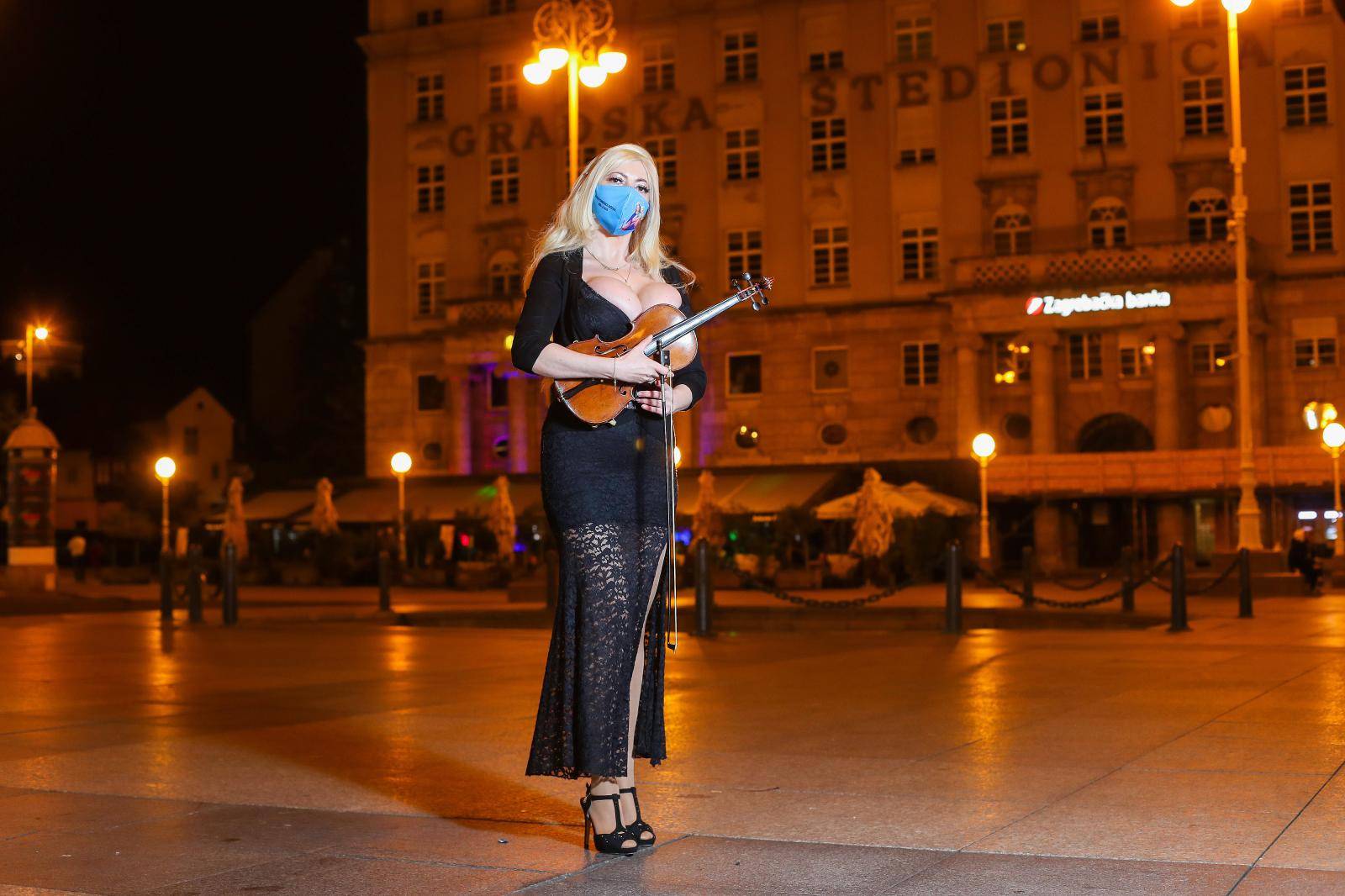 Violinistica: 'Bilo je hladno, ali haljina nije toliko izazovna...'