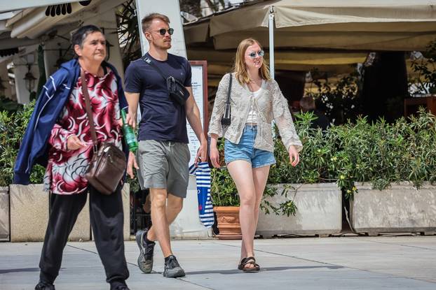 Sunčan dan u Splitu 