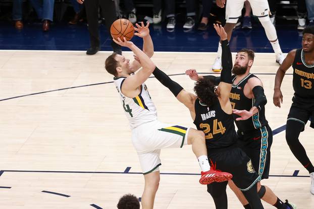 NBA: Playoffs-Memphis Grizzlies at Utah Jazz