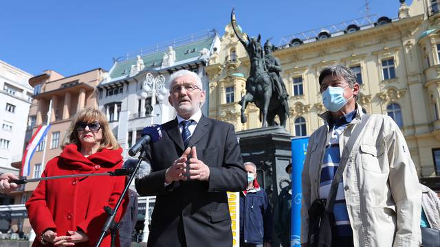 Zagreb: Kandidat za gradonačelnika, Milivoj Šipka i suradnici, obratili se medijima