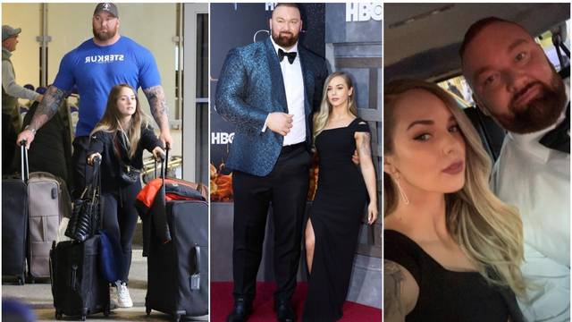 Thor i žena na premijeri: Ima 140 kg manje, ponesi joj kofere