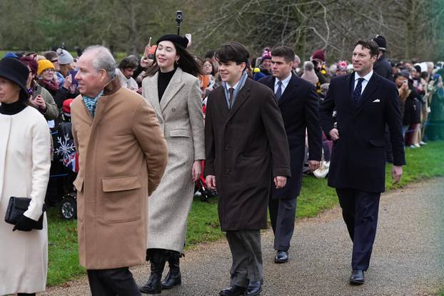 Royals attends Christmas Day Church service