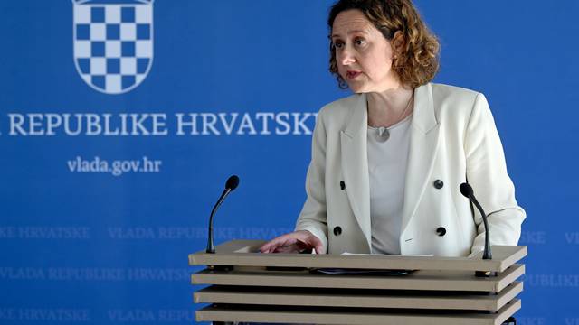 Zagreb: Nina Obuljen Koržinek obratila se medijima nakon sjednice Vlade