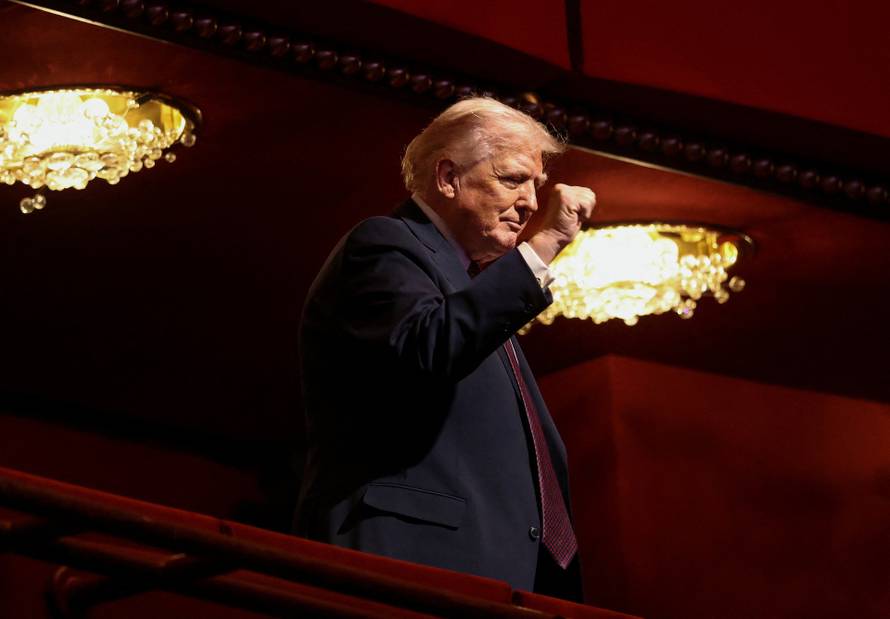 Premiere of "Melania" at the Kennedy Center for the Performing Arts, in Washington