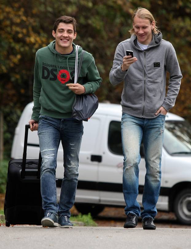 ARHIVA - 2012. Zagreb: Okupljanje hrvatske nogometne reprezentacije