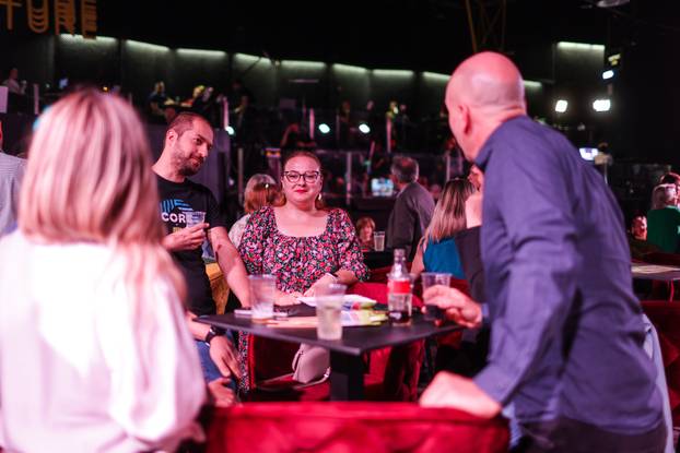 Zagreb: Do?ek izbornih rezultata u stožeru stranke Možemo! i SDP-a