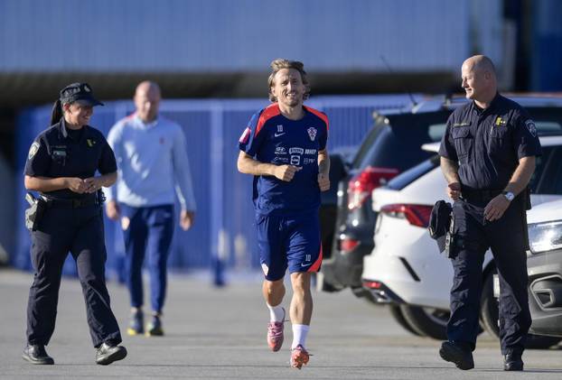 Zagreb: Trening hrvatske nogometne reprezentacije