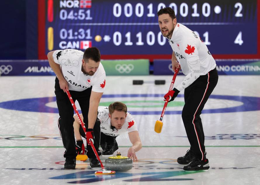 Curling - Men's Semi-final - Norway vs Canada