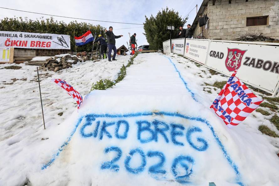 24SATA Zabok: Organizirano je natjecanje u skijaškim skokovima "Turneja 4 brega"