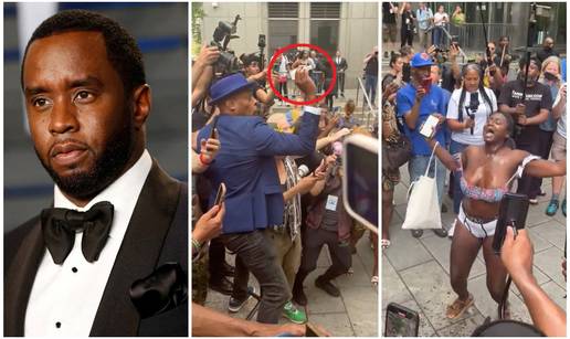 VIDEO Fanovi Diddyja prskaju se baby uljem nakon presude, a jedna žena pokazala i grudi...