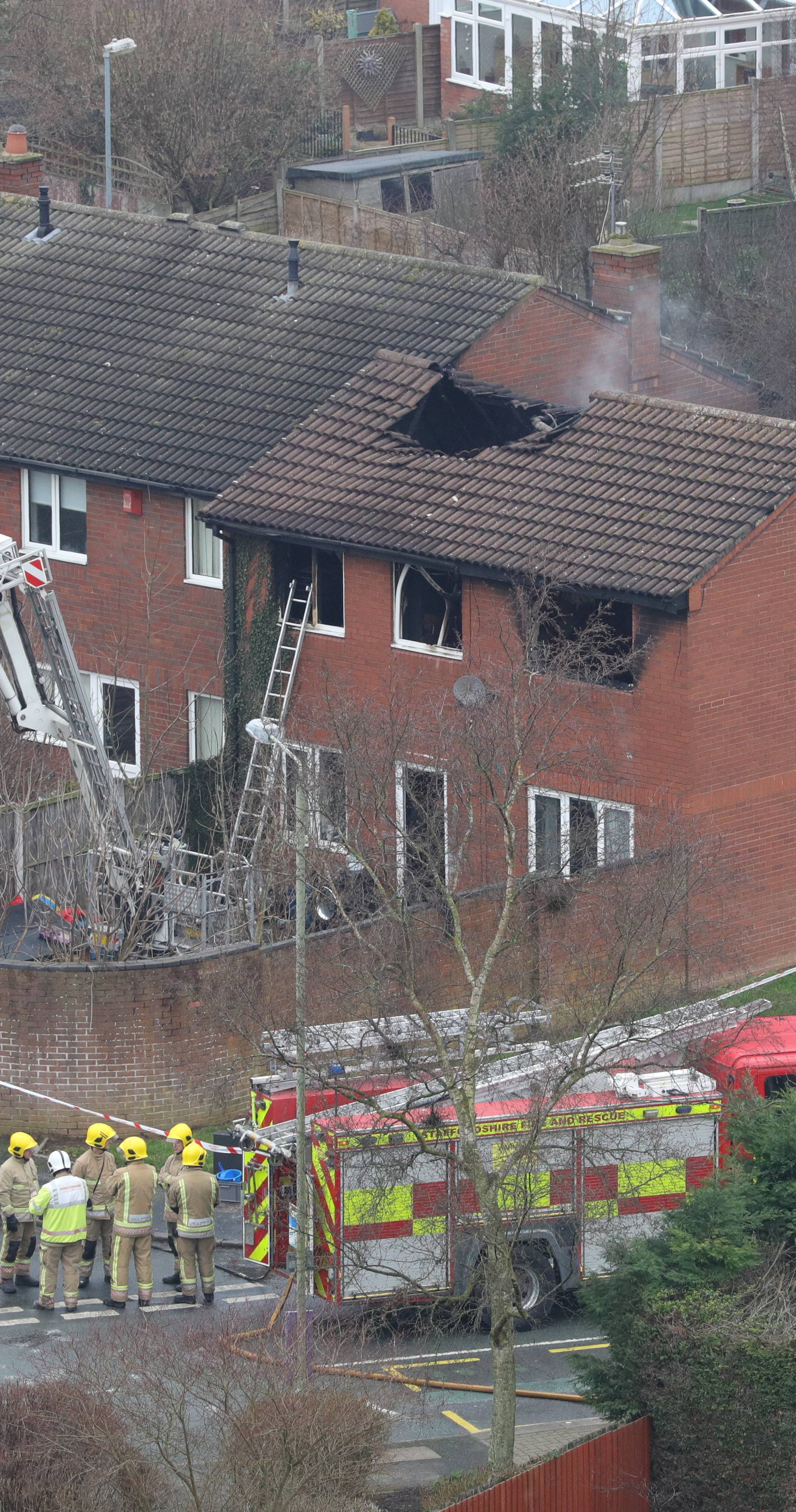 Stafford house fire