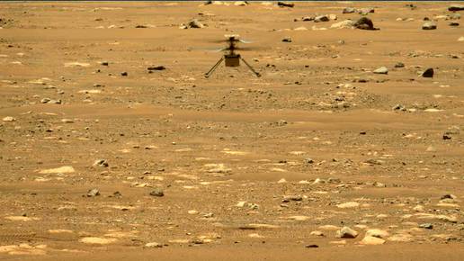 NASA je objavila audio snimak leta mini helikoptera na Marsu
