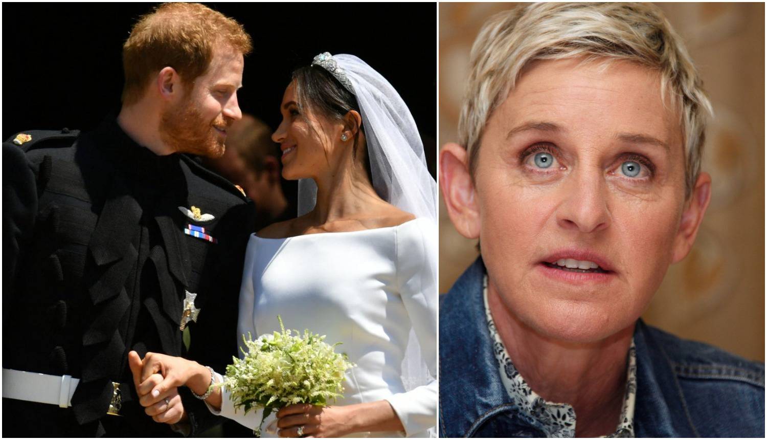 Ellen se rugala Meghan u vezi njezine udaje za princa Harryja