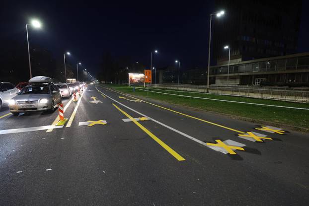 Zagreb: Nova regulacija prometa na križanju Savske i Slavonske ulice