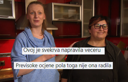 Gledatelji kritiziraju Anu: 'Ovoj je svekrva pola večere skuhala, dobila je previsoke ocjene za to'