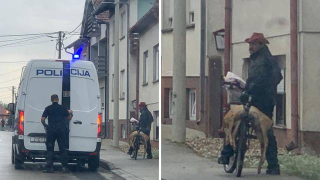 Nevjerojatne scene iz Palovca! 'Policija ga zaustavila s mrtvom srnom na biciklu. Uzeli su je...'