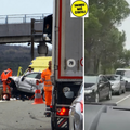 VIDEO Zbog  blagdana gužva i zastoji na cestama: Niz nesreća diljem zemlje, ima i ozlijeđenih