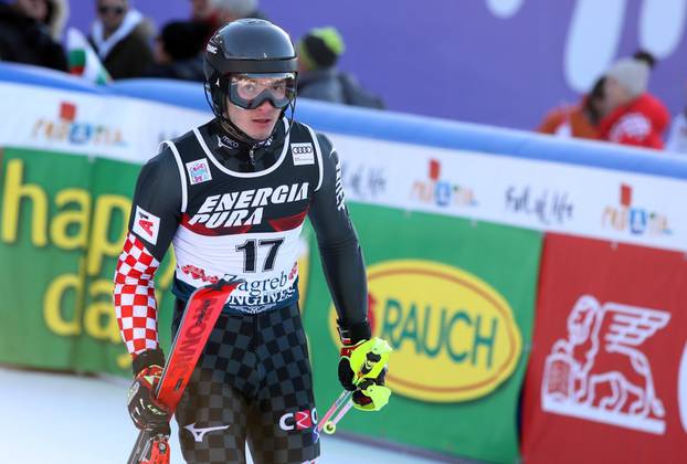 Zagreb: Prva vožnja muškog slaloma Audi FIS Svjetskog skijaškog kupa Snow Queen Trophy