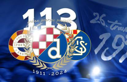 'Modri' su napunili 113 godina: Gradjanski se opirao Mađarima, Dinamo stigao 34 godine poslije