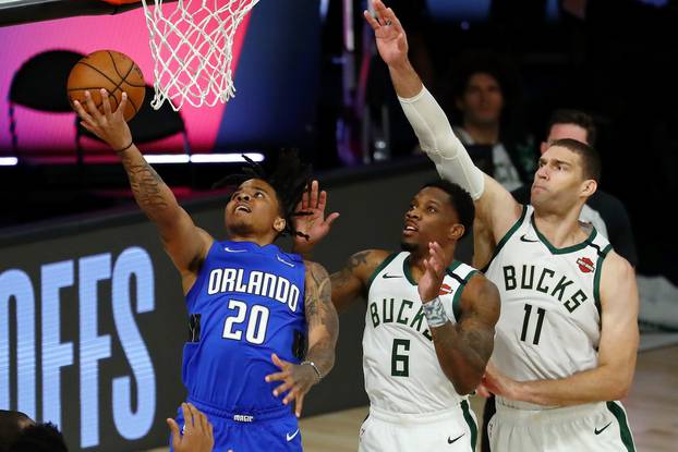 NBA: Playoffs-Orlando Magic at Milwaukee Bucks