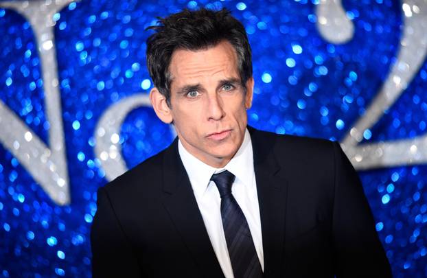 Ben Stiller poses for photographers at the screening of Zoolander 2 at a cinema in central London