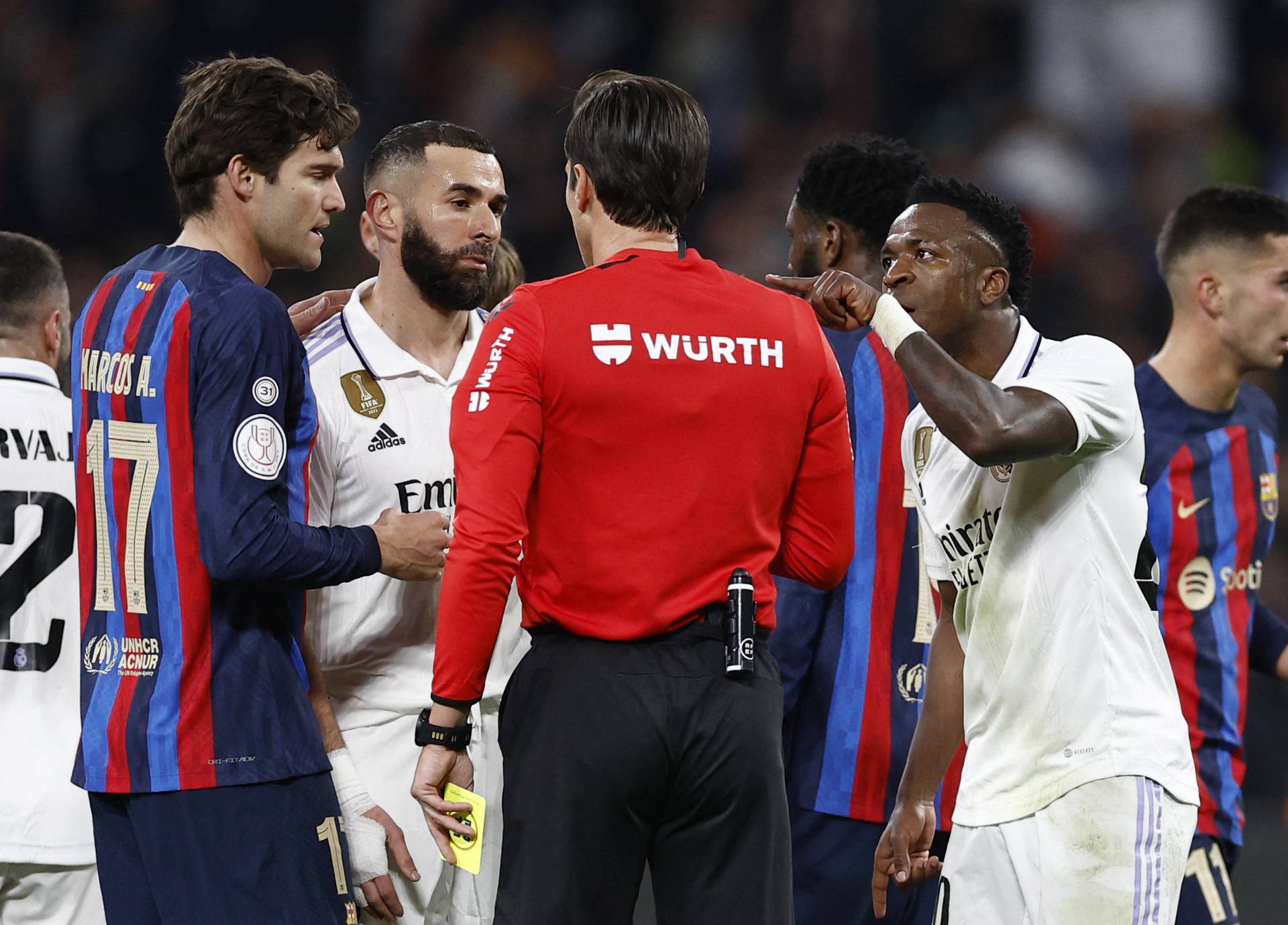 Copa del Rey - Semi Final - First Leg - Real Madrid v FC Barcelona