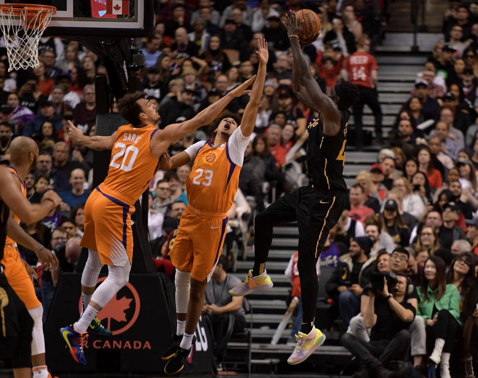 NBA: Phoenix Suns at Toronto Raptors