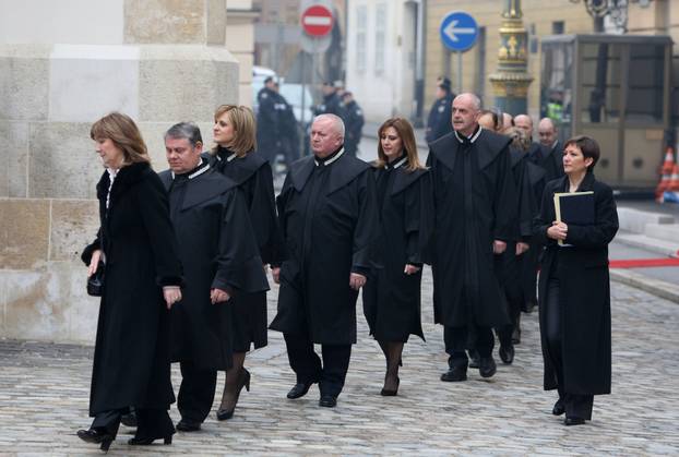 Zagreb: Sve?ana prisega tre?eg predsjednika Republike Hrvatske