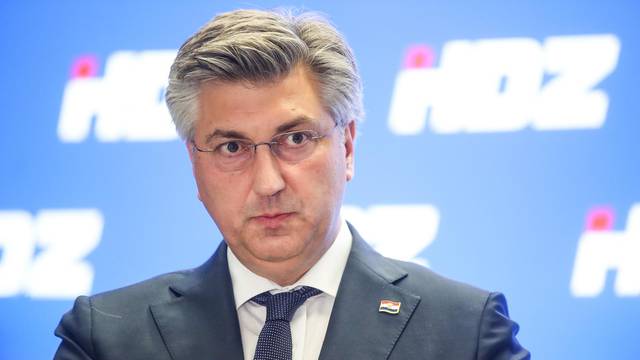 Zagreb: Andrej Plenković dao je izjavu medijima nakon sjednice Predsjedništva HDZ-a