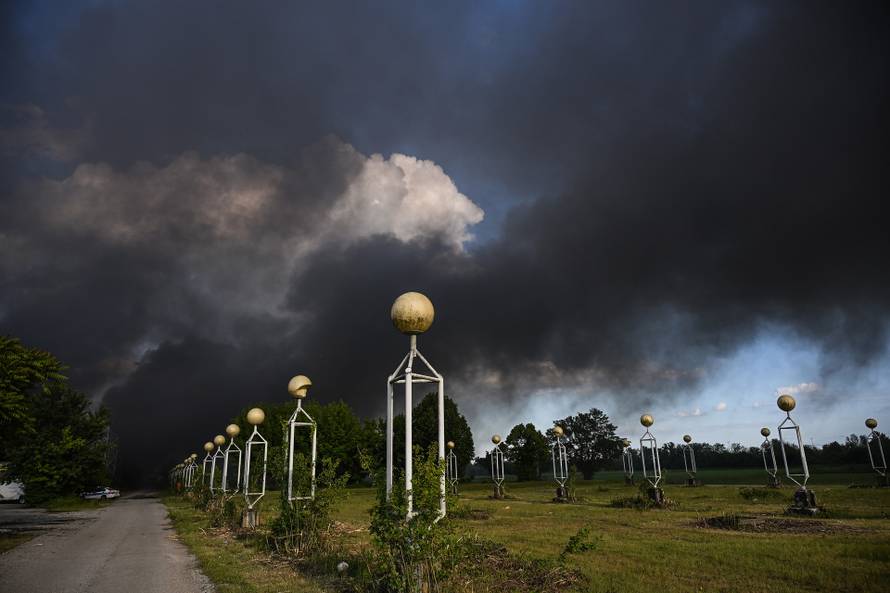 Zagreb: Buknuo požar kod sveučilišne bolnice 