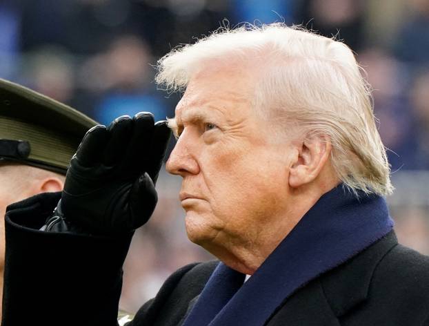 U.S. President Trump attends Army-Navy game in Baltimore