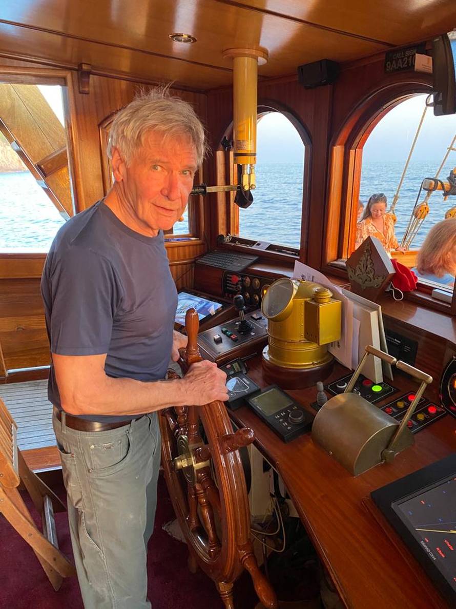 Ford preuzeo kormilo broda u Dubrovniku, kapetan: 'Oni su izuzetno jednostavni i pristojni'