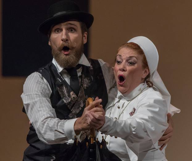 Generalna proba najpoznatije hrvatske operete Mala Floramye