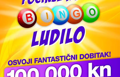 Super dobitak: Igraj 24 Bingo Ekspres i osvoji 100.000 kuna!