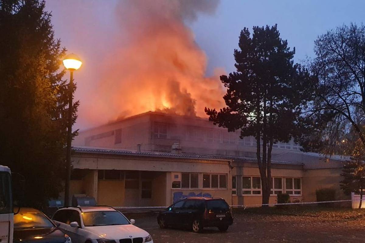 Policija izvijestila: ‘Požar u školi u Dubravi je podmetnut, netko je htio time prikriti provalu!‘