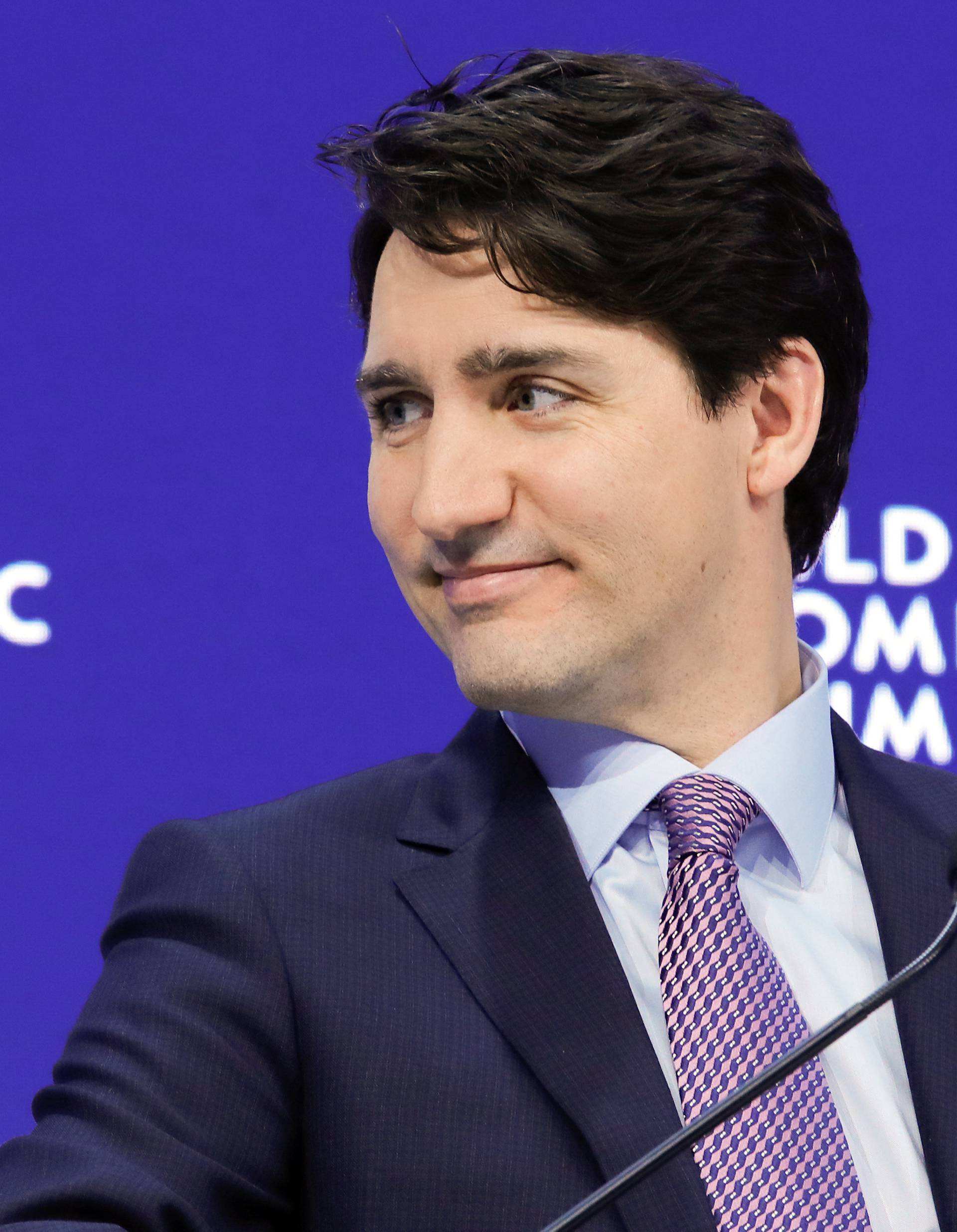 Canada's Prime Minister Justin Trudeau attends the World Economic Forum (WEF) annual meeting in Davos