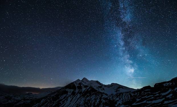 Pogled na planinu Edelweissspitze u jesenjim bojama