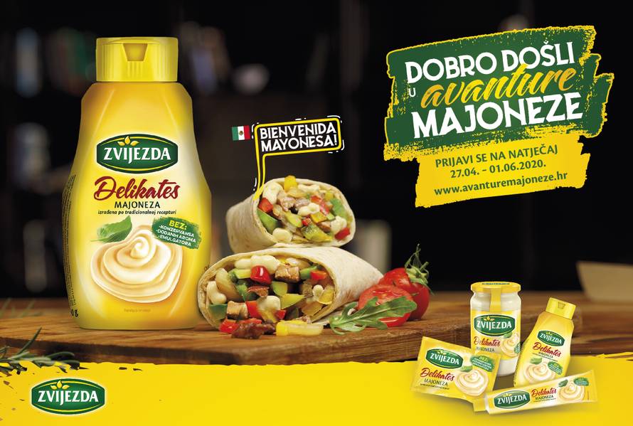 Voliš majonezu? Osmisli recept i zaradi 10.000 kuna!