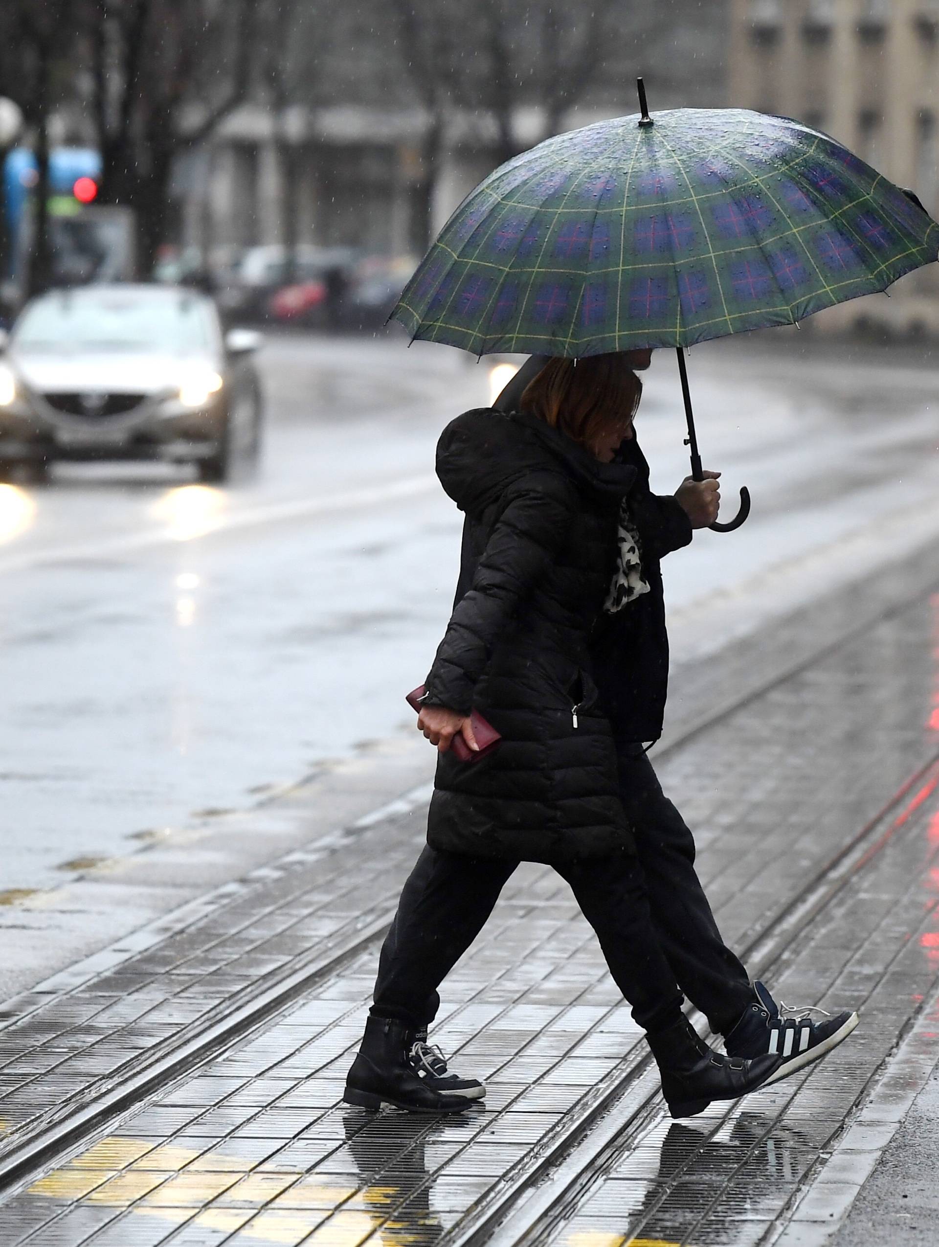 Kišni dan u Zagrebu