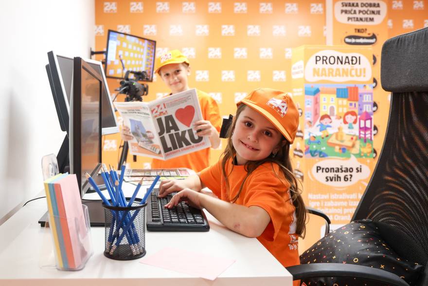 Zagreb: Otvorenje 24sata mini redakcije u igraonici Minipolis