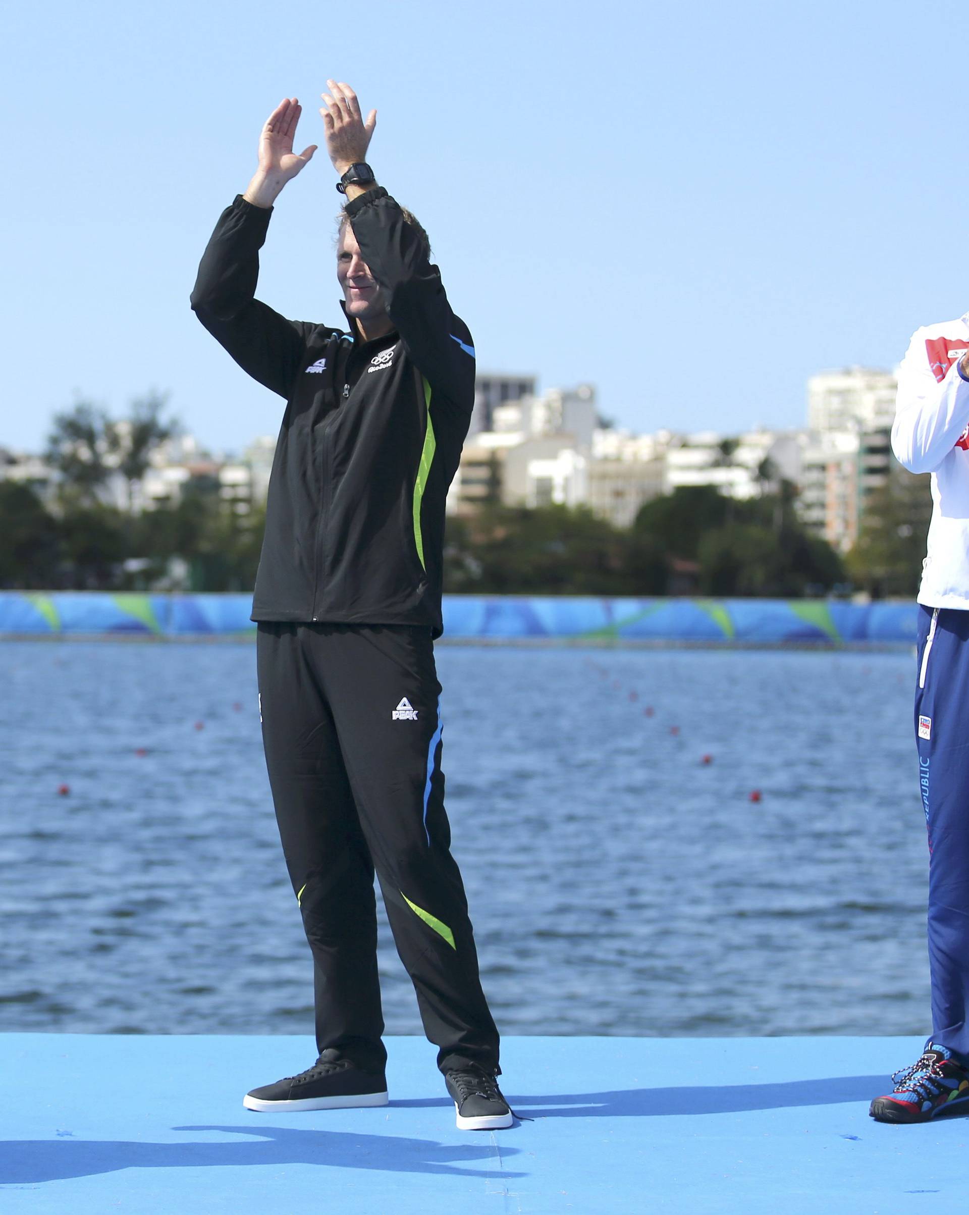Rowing - Men's Single Sculls Victory Ceremony