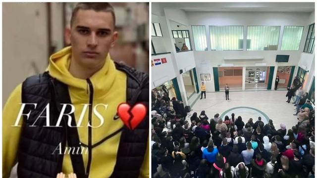 Učenici u Sarajevu opraštaju se od ubijenog Farisa (18). Objavili su njegove posljednje riječi...