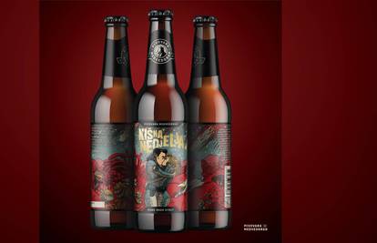 Punk rock stout iz Pivovare Medvedgrad prati izlazak novog singla Hladnog piva