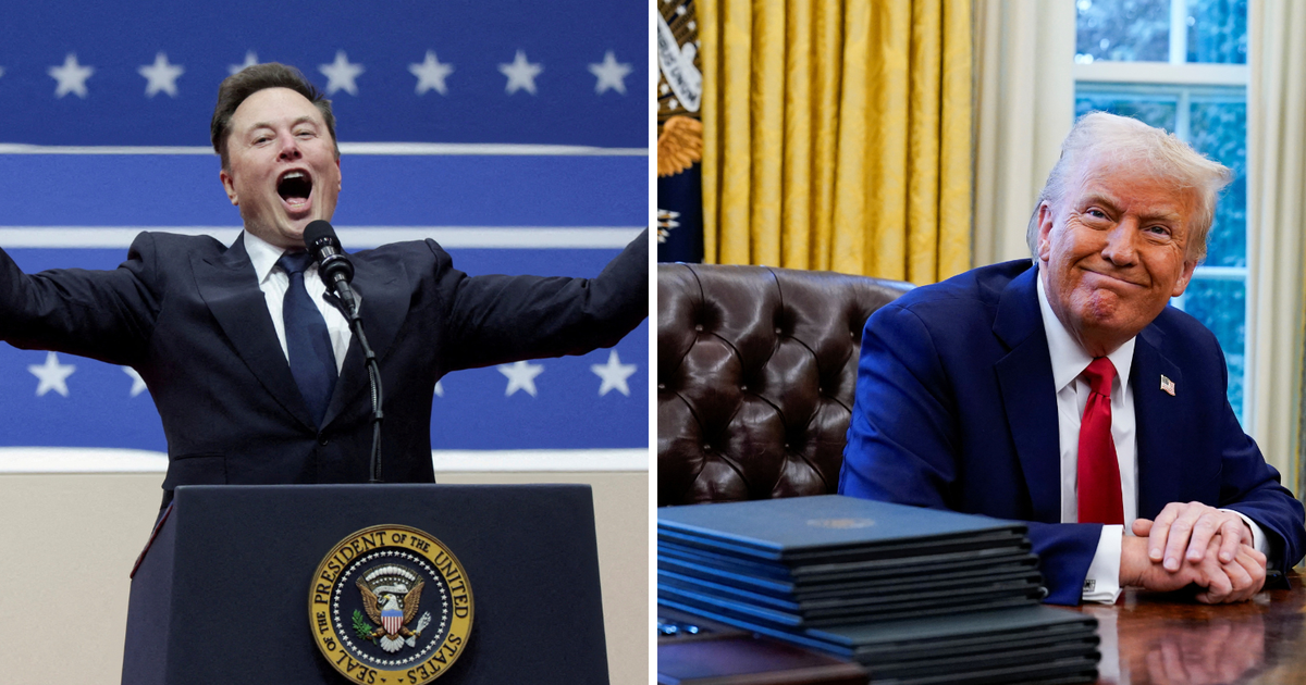 While musk does a dirty job and sends on leave, Trump tells that he should not work on his own hand