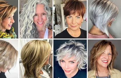 Za žene starije od 50: Kako izabrati frizuru prema obliku lica i izgledati puno mlađe