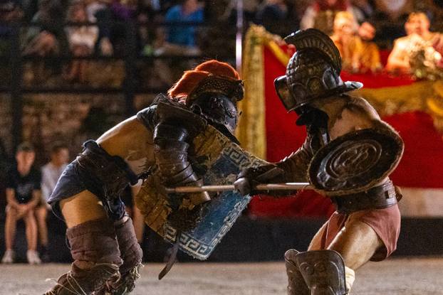 Borbe gladijatora u pulskoj Areni