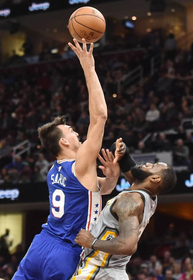 NBA: Philadelphia 76ers at Cleveland Cavaliers