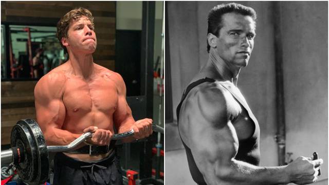 Schwarzeneggerov sin bilda kao tata nekad: 'Kao jaje jajetu ste'
